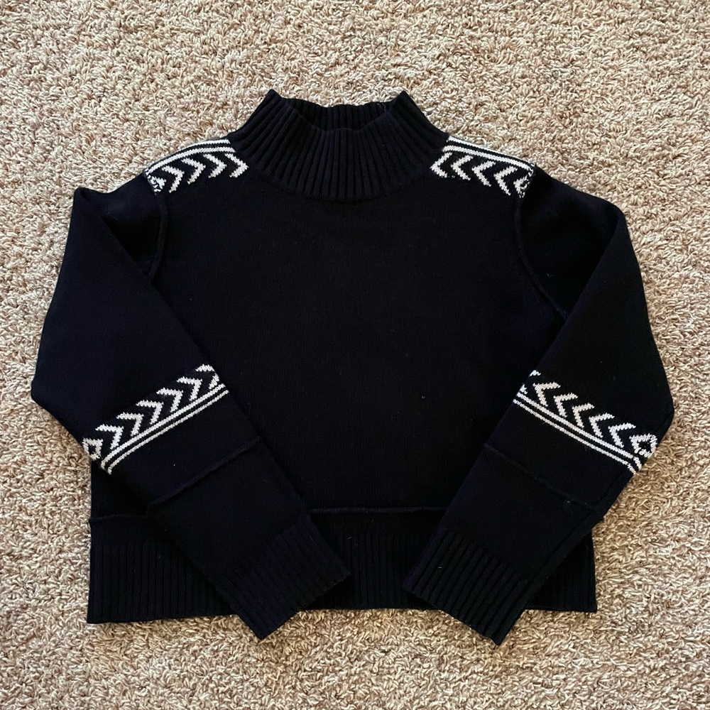 WOMEN'S VINTAGE MOCKNECK MERINO PULLOVER